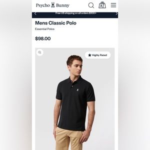 Psycho Bunny Polo